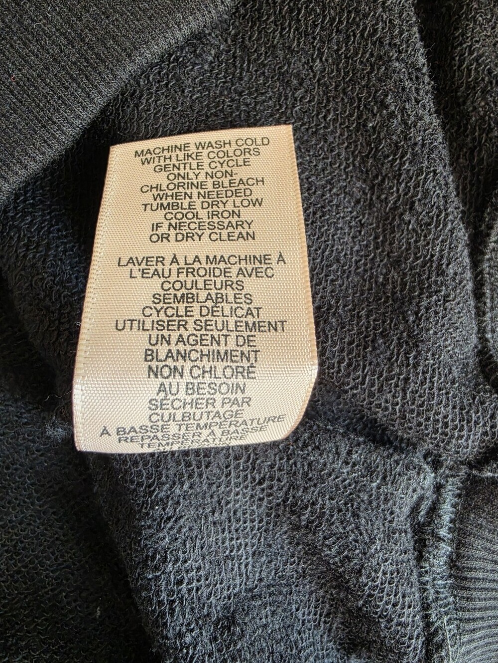 Women's Philosophy Sheer Black Mesh Top Sweater Size 1X - Picture 5 of 7